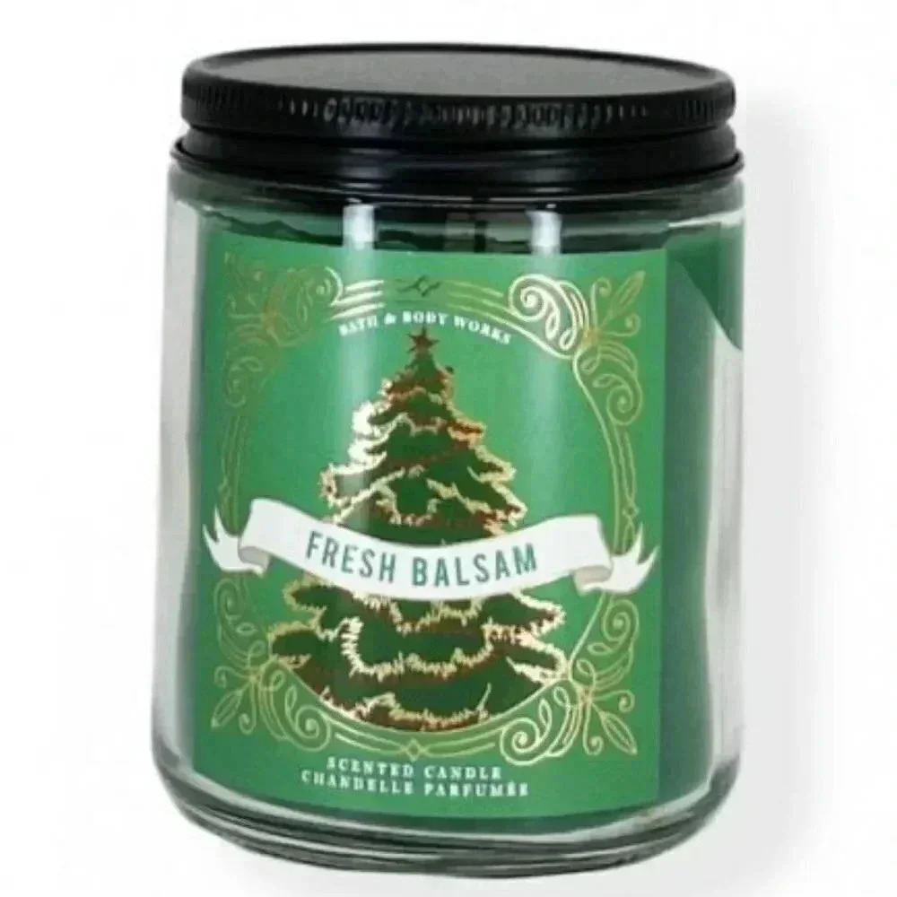 FRESH BALSAM Single Wick Candle